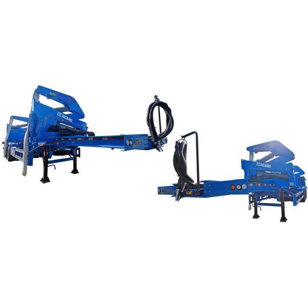 40ft Steel Container Semi-Trailer Side Loader With Wabco Brake System