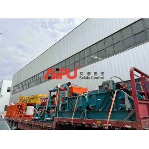 Carbon Steel Solids Control Mud Recycling System With 400GPM Capacity