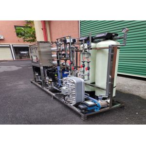 RO + EDI System Water Treatment Purification System / Water Treatment Equipment