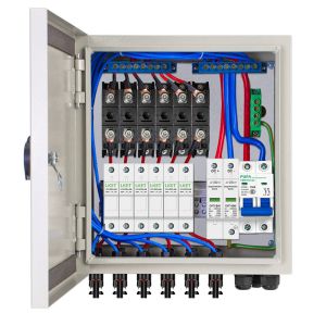16 in 1out 1000vdc Panel Qibu 1kw 2kw 3kw 5kw 10kw Input Pv Combiner Solar