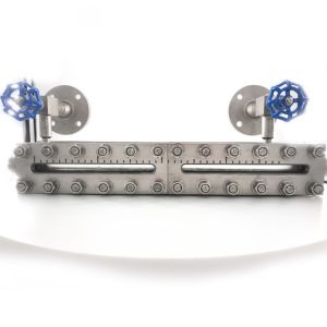 Direct Reading Glass Tube Liquid Level Gauge With Easy Maintenance