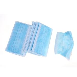 Ce Fda Certification Disposable Medical Mask , 3 Ply Disposable Face Mask