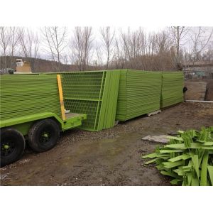 Temporary Construction Fence Panels for Canada standard 6'x9.5' 8'x9.5' mesh