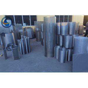 Duplex Steel 2507 Wedge Wire Screen Continuous Slot Id 300mm