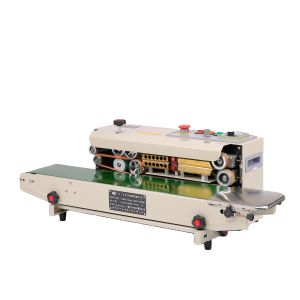 Smooth Operation Continuous Bag Sealing Machine Rustproof Industrial Bag Sealer