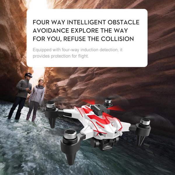 2.4G Frequency K12 Max Drone Wifi FPV RC Drones with Remote Control Video Quadcopter Toy and Three Pro 4K HD Camera