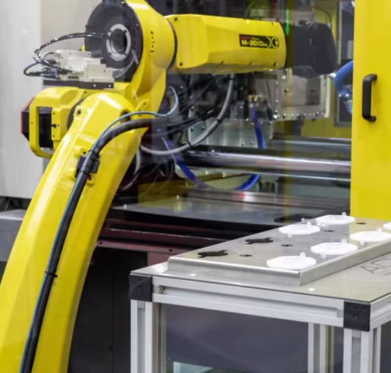 FANUC Industrial Payload 35kg Robotic Arm Machine Loading And Unloading