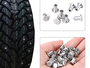 Outdoor Wear-Resistant Carbide Tire Studs for Snow Ice Anti-Fall and Mountaineering Rock Climbing