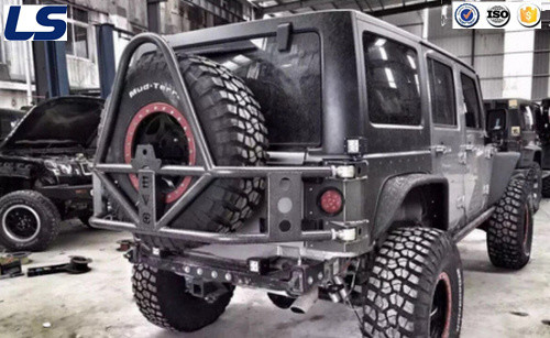 Buy Evo Style Spare Tyre Bracket Carrier Suited for Jeep Wrangler Jk at wholesale prices