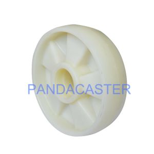 SGS Pallet Truck Roller Wheels White Cast Nylon Wheels 1000Kg Capacity