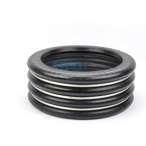 363mm Height Industrial Air Spring Quadruple Air Bag Bellows F-500-4R Gas Rubber Suspension Spring Repair Kits
