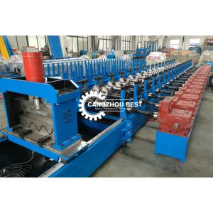 Metal Cold Plc Highway Guardrail Roll Forming Machine