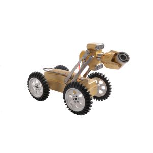 Robotic Crawler Pipe Inspection System , Crawler Inspection Camera For 250mm~2000mm Diameter Pipe