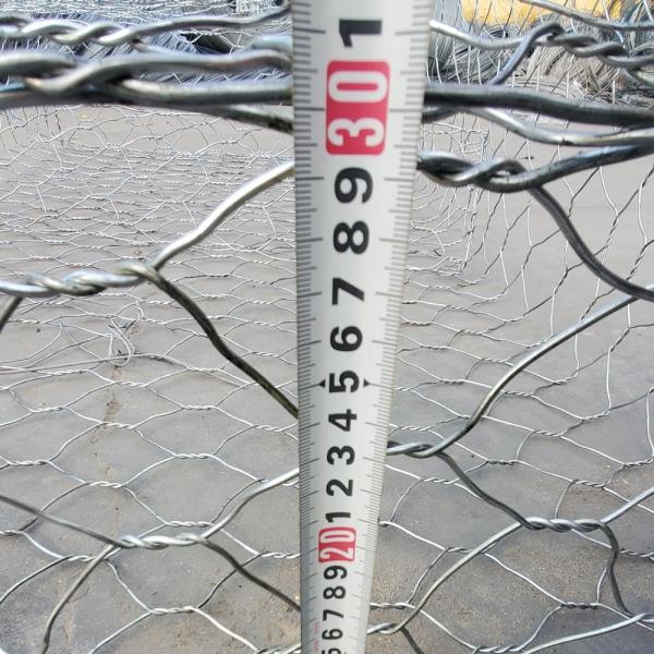 Buy 2x1x1m Stone Gabion Baskets 8*10cm Hexagon Hole at wholesale prices