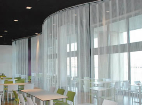 Restaurant Hotel Chain Link Curtain Drapery 0.5mm - 2.0mm Wire Diameter