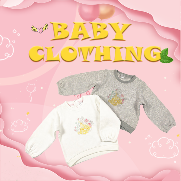 6-9 Months Baby Pullover Hoodies / Sweatshirt in Skin Friendly and Comfortable Fabric