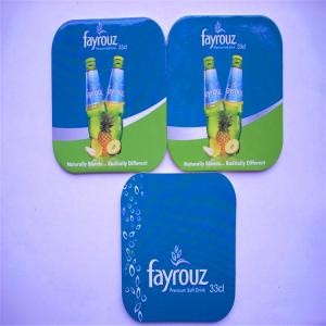 Quality Disposable Promotional Drink Coasters , Personalized Paper Drink Coasters for sale