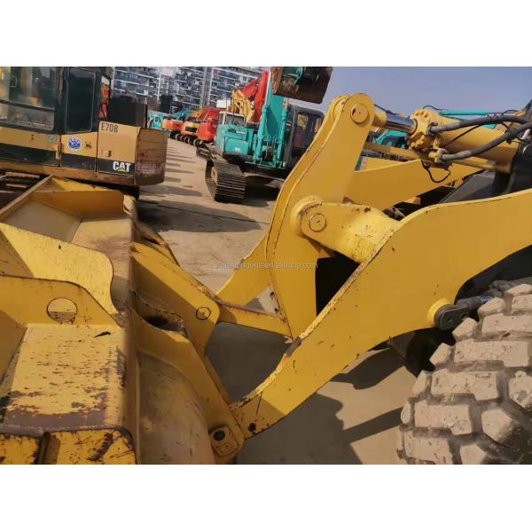 WA 320-3 Komastu Used Wheel Loaders Used Payloader Comfortable Driving