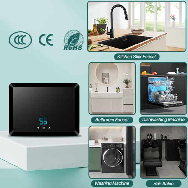 Instant Mini Smart Electric Tankless Water Heater 5500W / 6000W