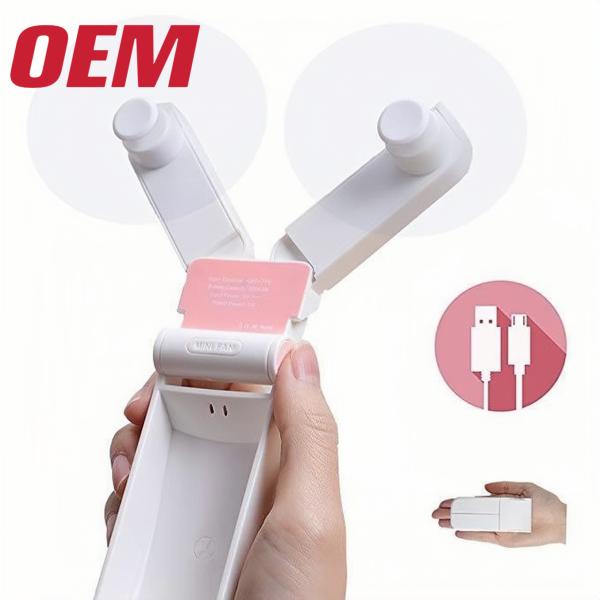 Portable Mini Cooling Fan OEM Summer Portable Fan Made Handheld Cute Lithium