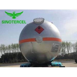 55000Ltr Gas Tank Semi Trailer Three Axles Lng Semi Trailer