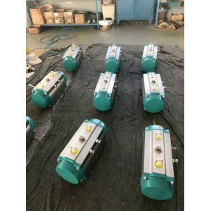 Wafer Butterfly Valve With Pneumatic Actuator Control