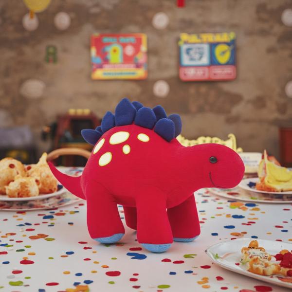 Long Stegosaurus Dinosaur Plush Toy Unisex Stress Relief Stuffed Animals Birthday Gifts Boys Girls Parties