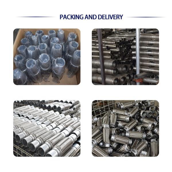 SS409 76mm X 203mm Flexible Exhaust Bellows