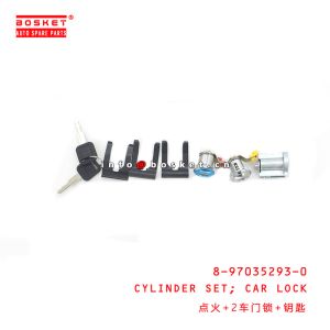 8-97035293-0 Car Lock Cylinder Set 8970352930 Suitable for ISUZU NKR55 4JB1