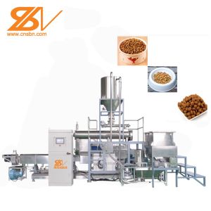 CE Certificate Kibble Dog Food Extruder Automatic
