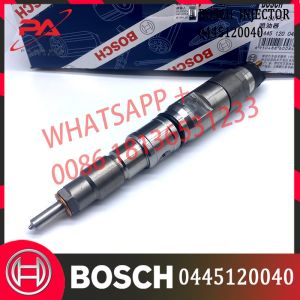 Quality Common Rail Injector DAEWOO DOOSAN 65.10401-7001C Engine Parts Fuel Injector 0445120040 for sale