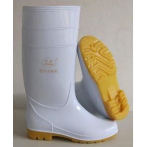 380mm PVC Steel Toe Industrial Safety Gumboots Waterproof Non Slip
