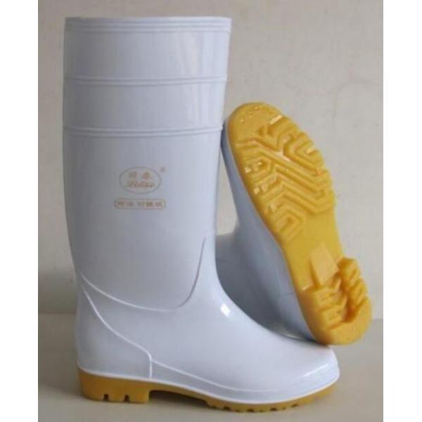 Buy 380mm PVC Steel Toe Industrial Safety Gumboots Waterproof Non Slip at wholesale prices
