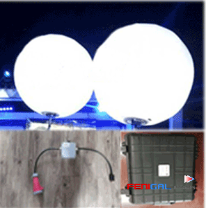 High Brightness Inflatable LED Light 400W Super Bright