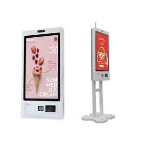 1920X1080 Android/Win7/8/10 OS Self Ordering Kiosk with Capacitive 10 Point