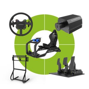 Quality Home Sim Racing Rig Simulator with Adjustable Pedal for sale