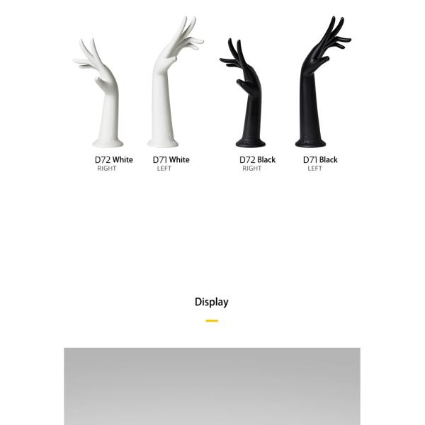 Hot Sale Ring Jewelry Display Stand Finger Mannequin Hands For Jewelry