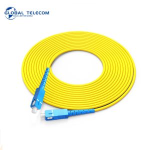 3.0mm Sc To Sc Patch Cable High Return Loss Duplex EN 50173 1 Standards
