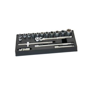 Quality Heavy Duty Convenient 17C Sockte Complete Tool Sets OEM / ODM Service Offer for sale