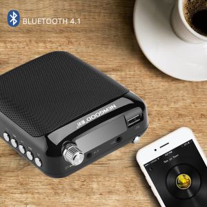 2018 NEWGOOD Bluetooth 2.4Ghz Wireless Headset Microphone Voice Amplifier