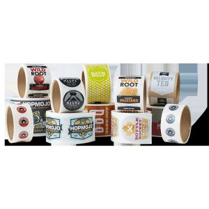 Self Adhesive Label Packaging Hot Melt Adhesive Pillow Shaped