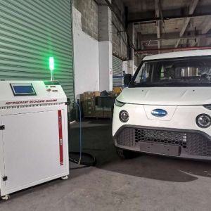 CM8600 Fully Automatic Refrigerant Charging Machine R134a R410a Gas Recovery