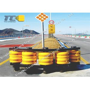 Traffic Plastic Pliable Barrier Spiral Staircase Rotating Anticollision Highway