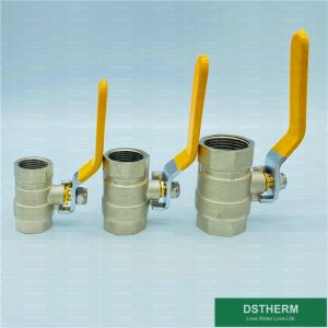 PN25 Forged Brass Ball Valve High Pressure For Gas Pipe Connection