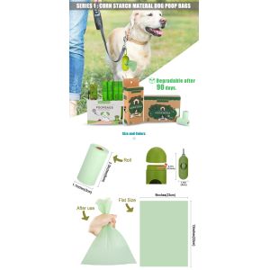Cat Dog Poop Bag Dispenser 100% Biodegradable