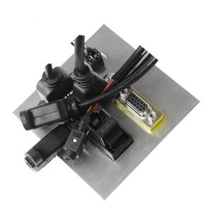 10A Under Table Power Socket / Aluminum Alloy Multimedia Information Panel