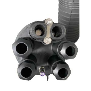 Dome Heat Shrinkable Seal Fiber Optic Splice Closure 6x Splice Tray 288 Core