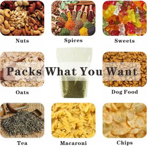 Frosted Resealable Custom Mylar Bag Stand Up Pouch Custom Printing Nuts Oats