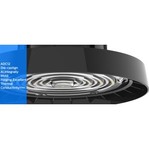 IP66 And IP69K Protection Dimmable 100W 150W 200W IP65 UFO High Bay Light For