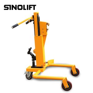 DT350 Gal Hydraulic Drum Handling Equipment Lifter High Elasticity Wheel